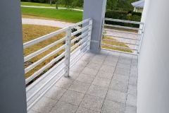 Silver Residential Balcony Railing