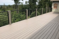 Residential Horizontal Deck Railing